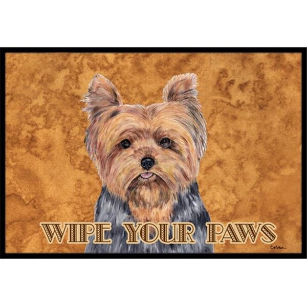 Carolines Treasures SC9123MAT 18 x 27 in. Yorkie Indoor & Outdoor Doormat SC9123MAT - main